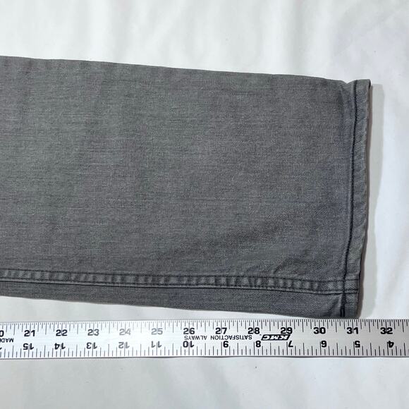 Vans Off the Wall Slimbo Denim Jeans Women 32x32 Gray Slim Fit Low Rise New - Picture 9 of 10